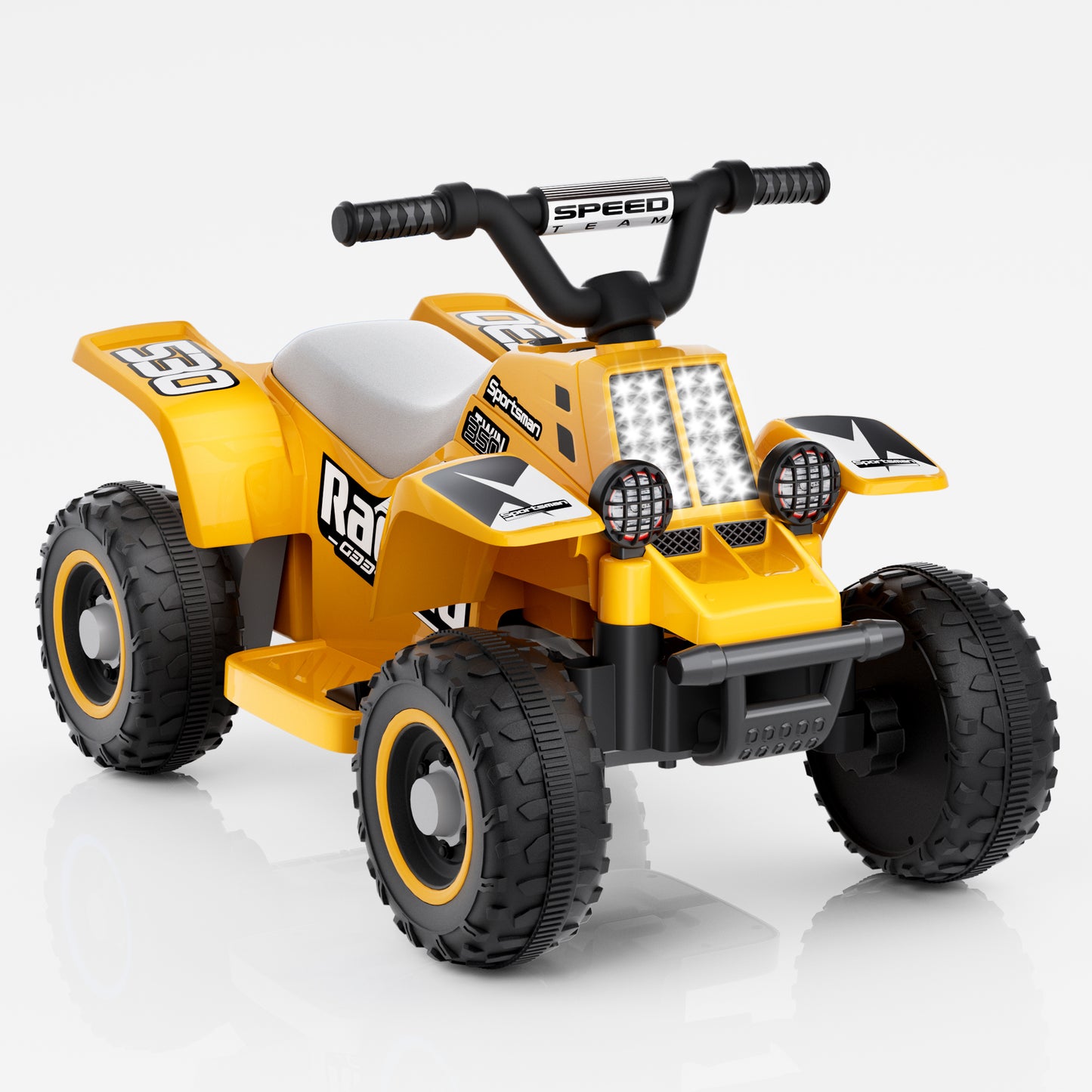 Eastdoll 6V 7Ah Ride on ATV for Toddlers, 2MPH, 55 Lbs