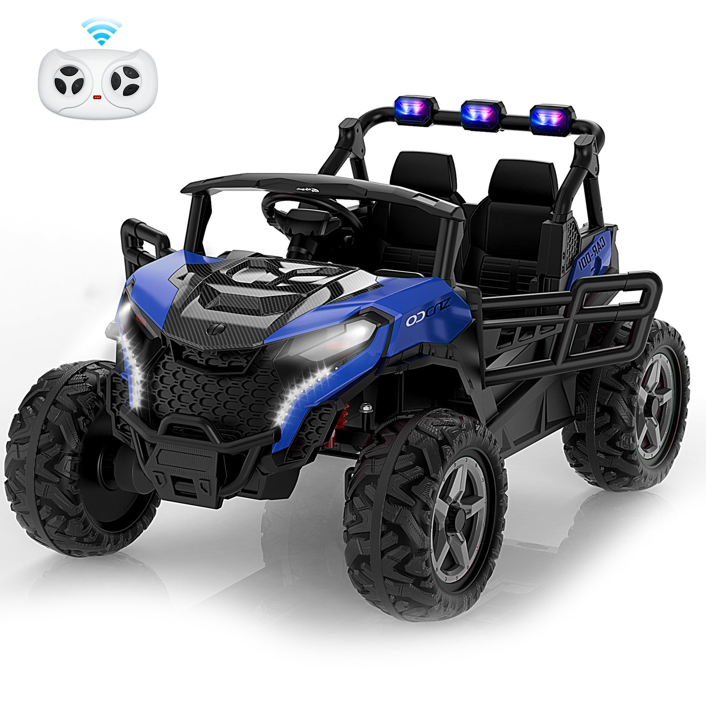 EastDoll 24V Kids Ride on UTV Car, 4WD/ 2WD Switchable Electric Vehicle