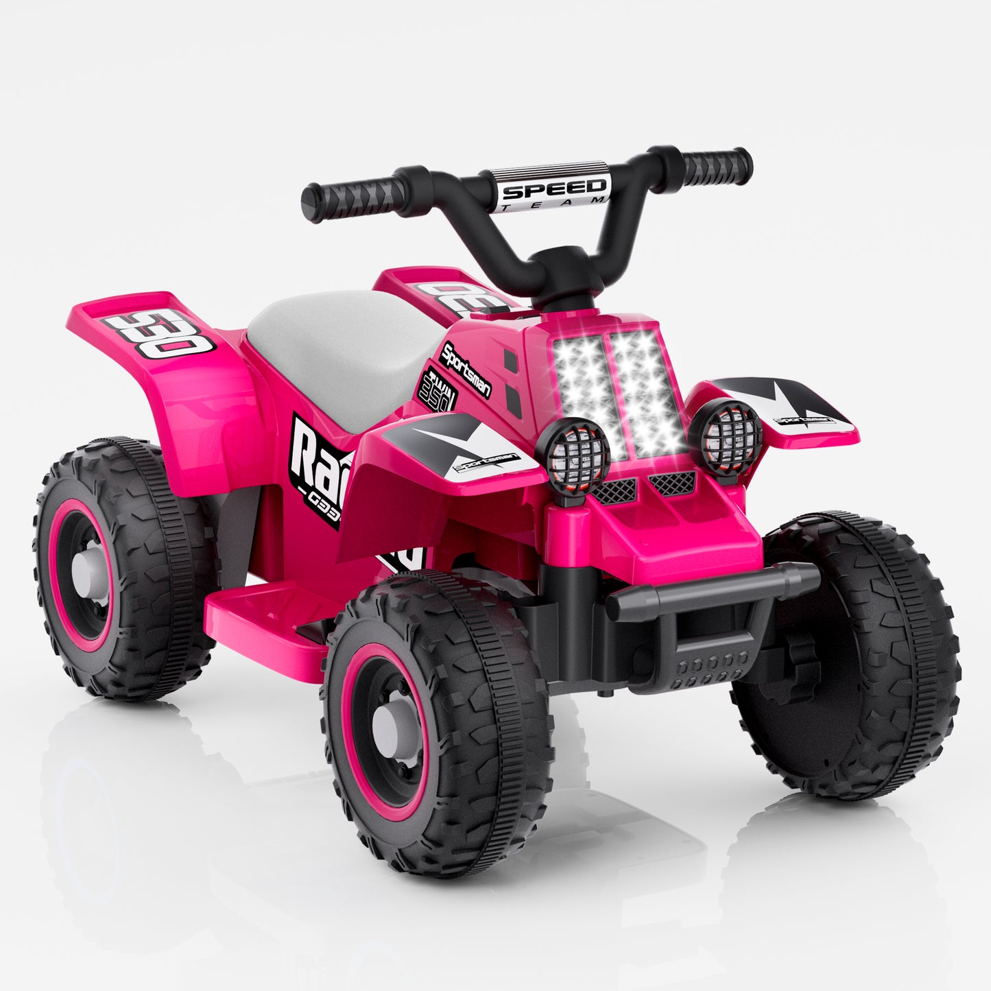 Eastdoll 6V 7Ah Ride on ATV for Toddlers, 2MPH, 55 Lbs