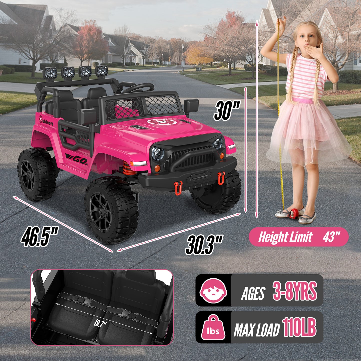 East doll 24 V Power Ride On Car, Electric Car for Kids